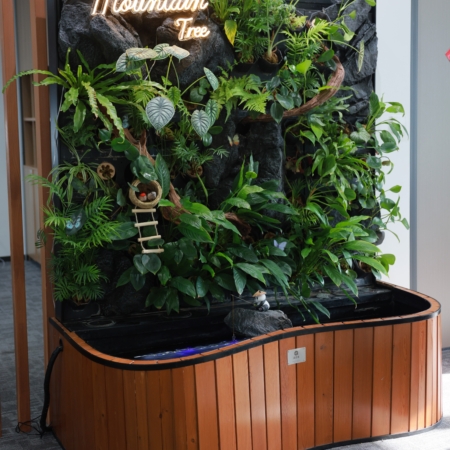 Mountain Tree SNG Ecosystem bepflanzte Gesamtansicht
